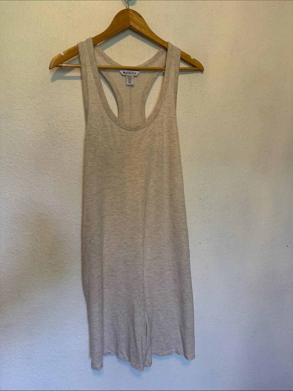 Athleta Hit Pause Romper in Oatmeal Meduim Tall - Picture 4 of 8